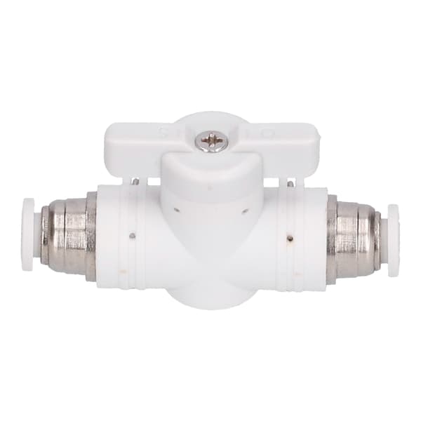 Flow Control Ventil Fitting Pneumatisk Konnektor Luftledning Plugin Hurtig Samling Union Adapter 6mm