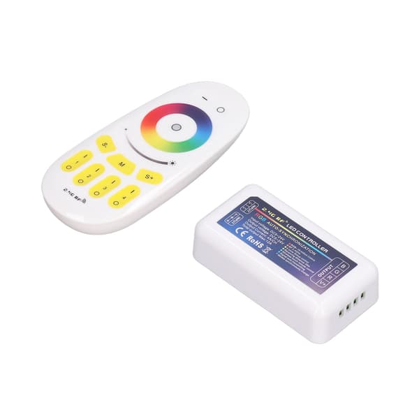 LED Controller DC524V 2.4G Quad Group Touch LED Strip Light Strip RGB Controller Kompatibel med MILIGHT