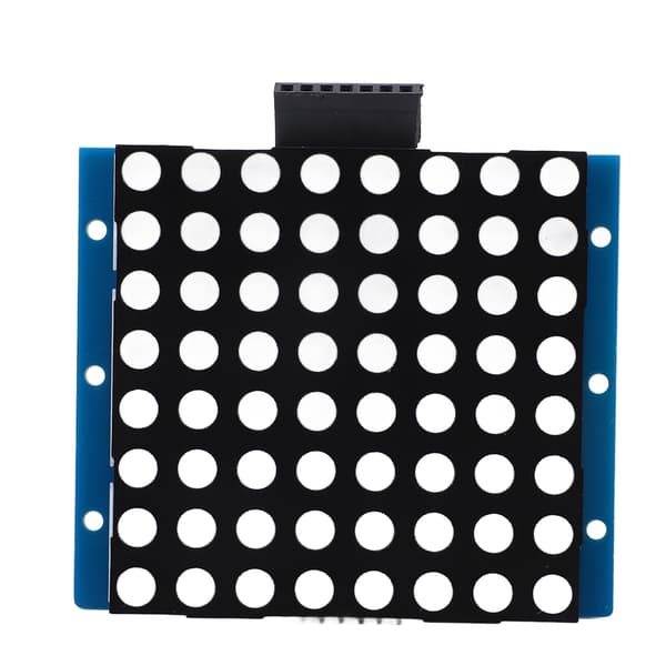 LED Matrix Kontrollmodul 8x8 64 Bit Panel SPI Gränssnitt DC5V Enkelsidiga Datorer