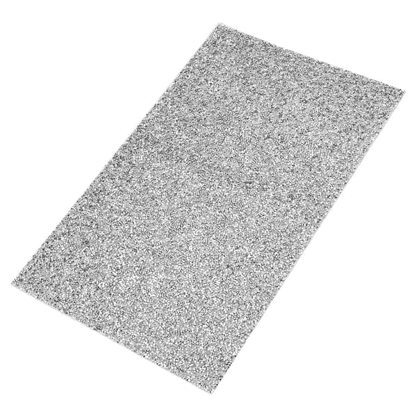 Hopeinen strassinauhaverkko DIY-mekkokoristeeksi