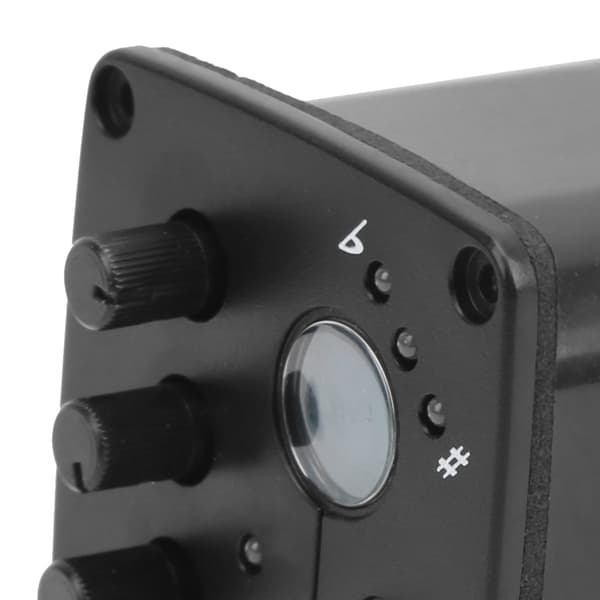 Gitarr EQ Pickup E-2T 2-bands Equalizer LCD-stämapparat Instrumenttillbehör