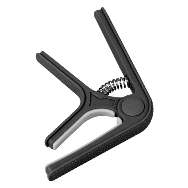 Gitarr Capo Clip Klämma med Halkfri Punkt Universal Bra Skydd Ukulele Elgitarr Capo Svart