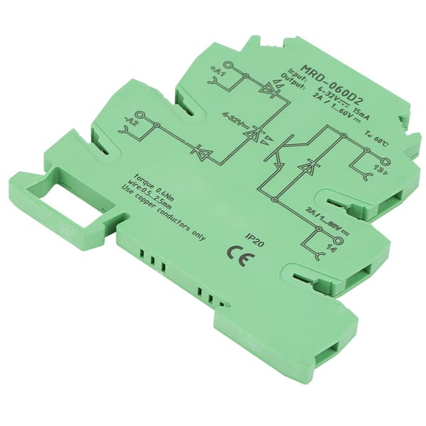 MRD-060D2 Ultratynd 6,2 mm Solid State Relæmodul Indgang 4-32VDC NO