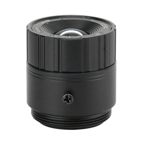 8 mm fast objektiv 3 MP HD-säkerhetskameralins för CCTV-övervakning