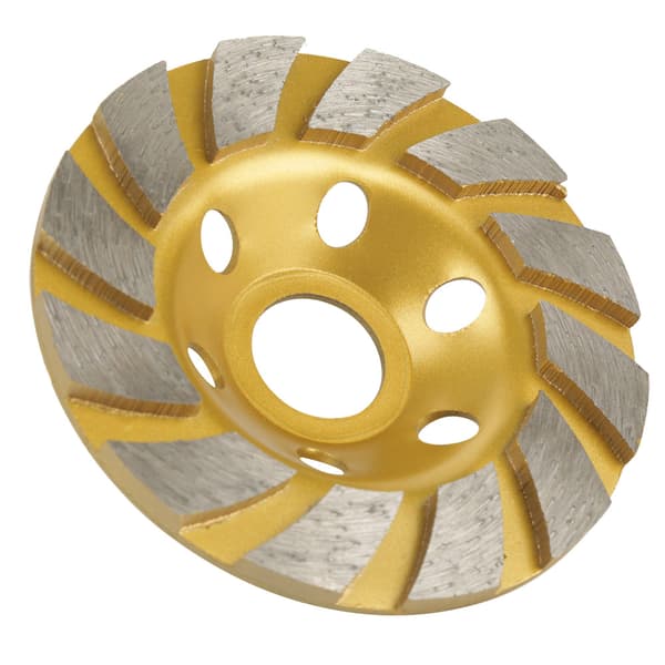 100mm*4.5mm Diamant Segment Slibeskive Skive 6 Huller Til Marmor Beton Sten
