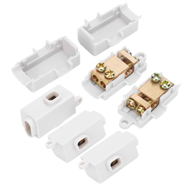 5 stk. terminal parallel splitter kobber samleboks til loftlampe ledningsføring (ZK-T1)