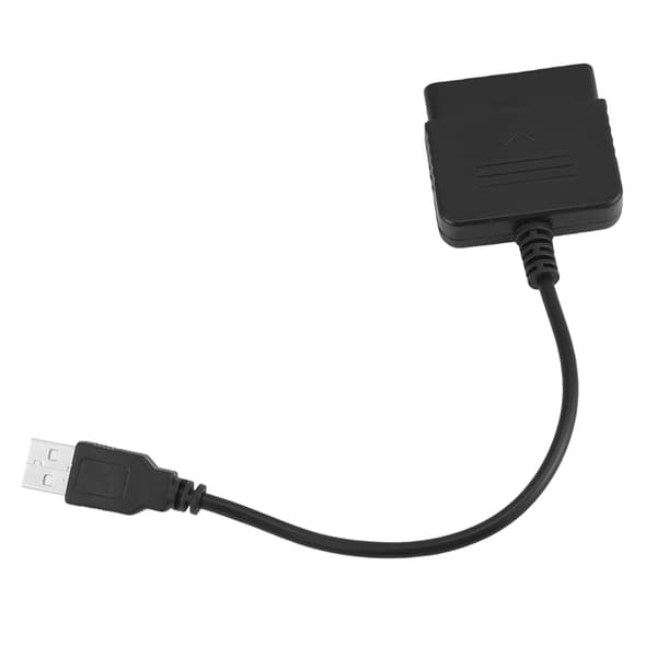 PS2 Controller til USB-adapterkonverter til Sony PlayStation 2, PS3 & Windows PC Gamepad-stik