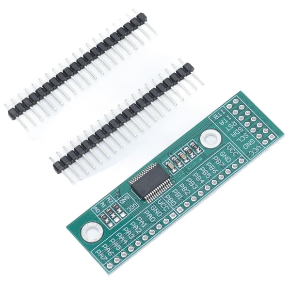 IO-udvidelsesmodul I2C-interface 16 bit IIC input-output udvidelsesstiftkort MCP23017‑E/SS