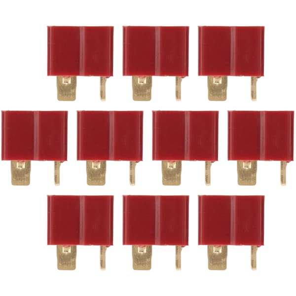 T-stikforbindelse 13.011 RC T-hunforbindelse 25A Forgyldte RC-batteriforbindelser til fly RC-model