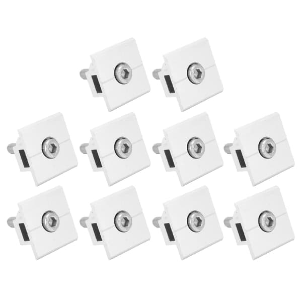 10 st solpanel mittklämmor vattentät montering aluminiumfäste monteringstillbehör