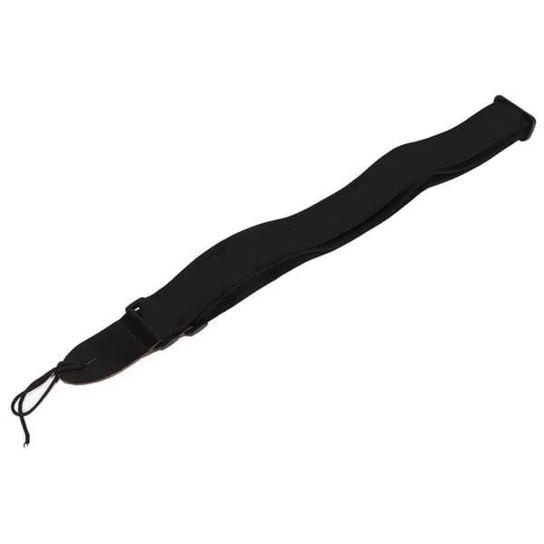 Bred nyloninstrumentrem för bas, akustisk elgitarr, ukulele, justerbar längd med klämma, 1-pack