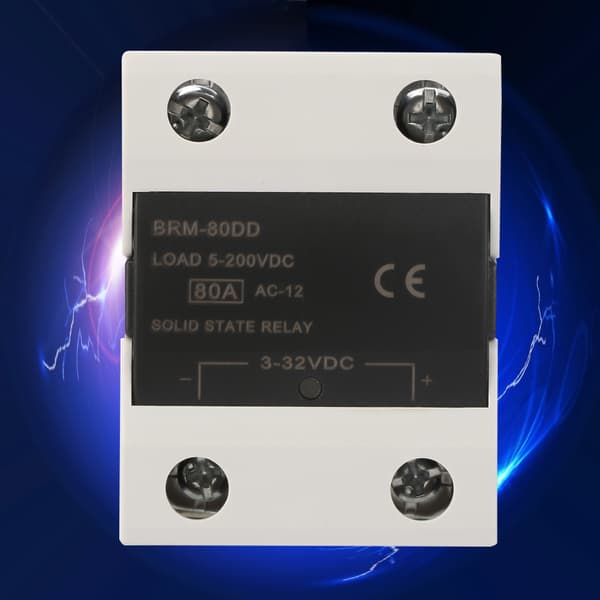 BRM-80DD DC Control Communication SSR Solid State Relæ 3-32V 80A