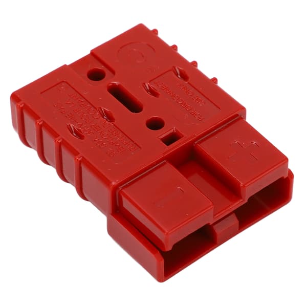 SB50A 50A 600V Batteristik, 2 STK. Krympeterminaler, Rød