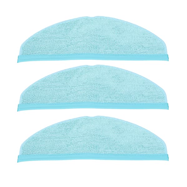 3-pack moppdukar, reservdukar för Cecotec Conga 8090 9090 dammsugare