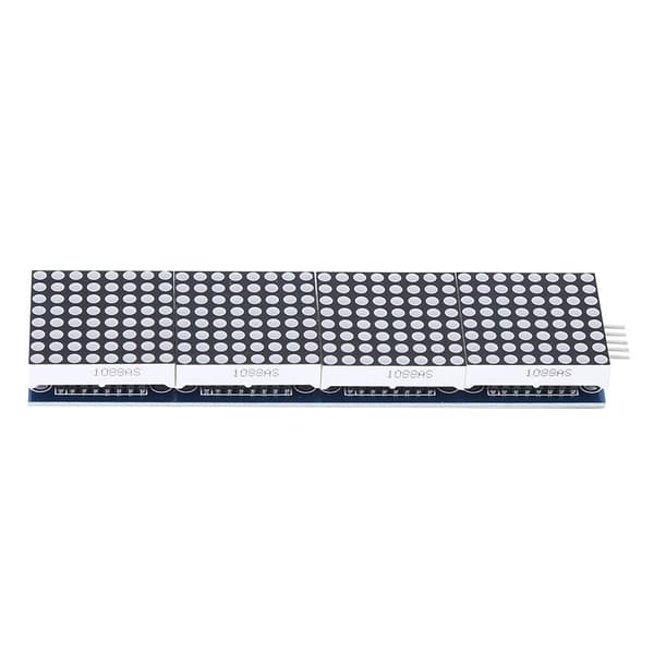 Dot Matrix Kontrolmodul LED Single Chip Mikrocomputer Controller 4-i-1