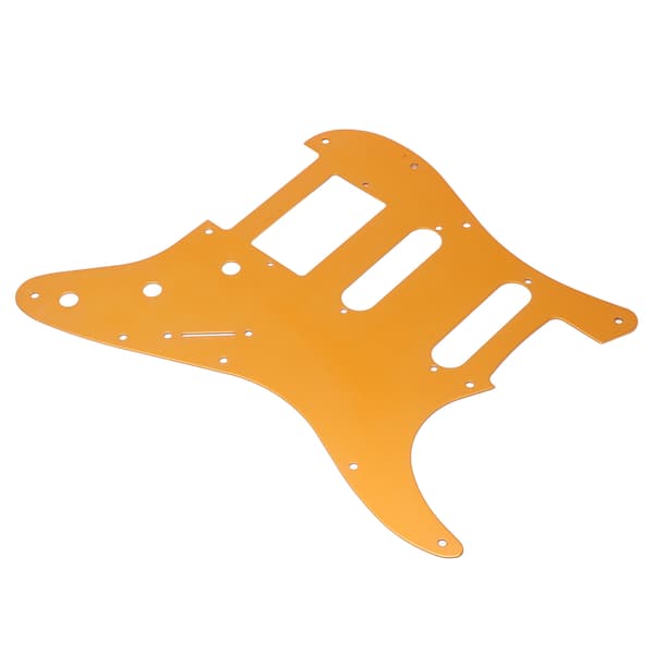 SSH elgitarrplektrumskydd aluminiumlegering orange repskydd för skydd