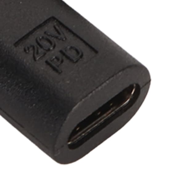USB-C hun til 4.0x1.35mm DC strømadapter, 100W PD Type C til DC-konverter til bærbar oplader