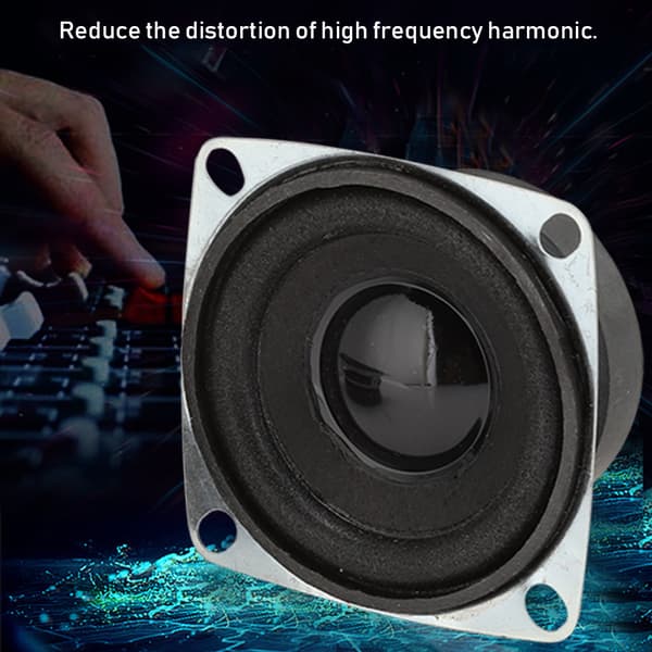 2PCS 2\" 4 Ohm 3W Full Range Minihögtalare, Hög Känslighet Rik Bas för Bluetooth-ljudprojekt