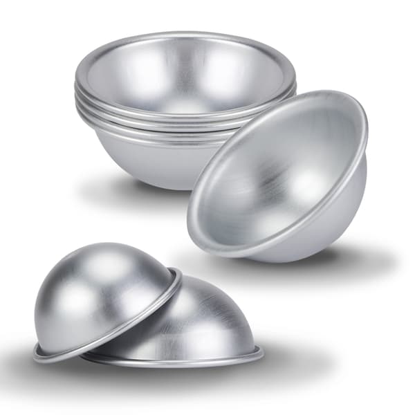 9 cm halvcirkelformet form aluminium halvkugle chiffon kageform bikini kage dessert budding bageform