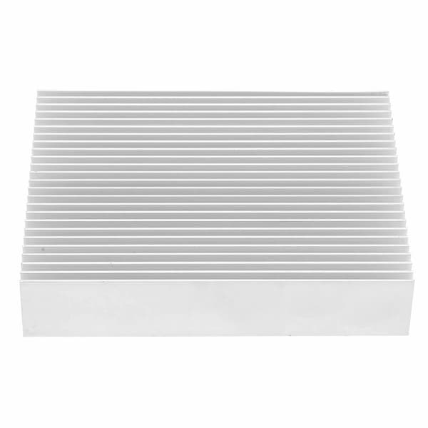 Aluminium køleplade køleradiator CPU-køler industrielle kontrolkomponenter Q80x20x100
