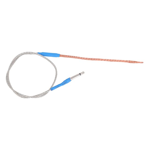 Silverblå metallgitarr Piezo Elektrisk Pickup Stick Transducer Rod 2,5 mm Utgångsjack för Akustisk Klassisk 1-pack