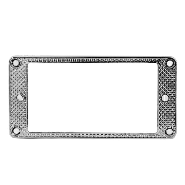 Silver Zinklegering Konturerad Gitarr Pickup Ram för Les Paul Elgitarr, Pro Monteringslist, 1-pack