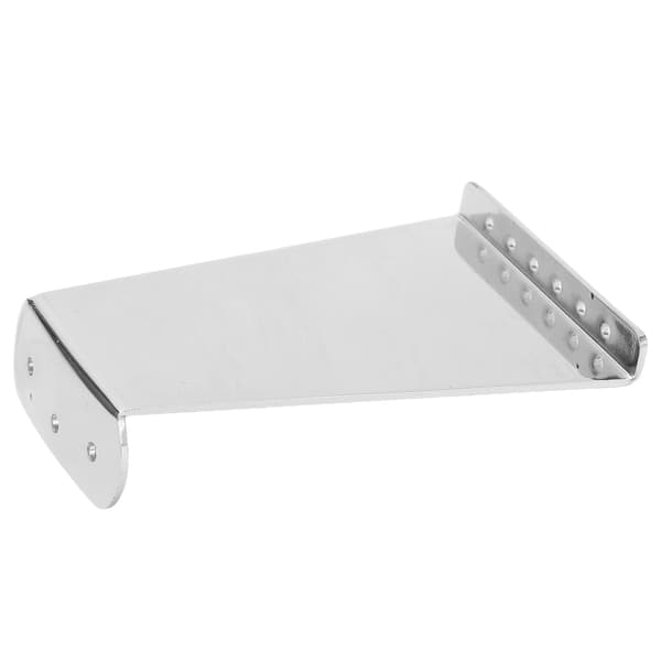 Silver GA432 Elgitarr Stränghållare Stallbyte, 6-strängad Dragplatta i Metall för Jazzgitarrdelar, 1 Styck