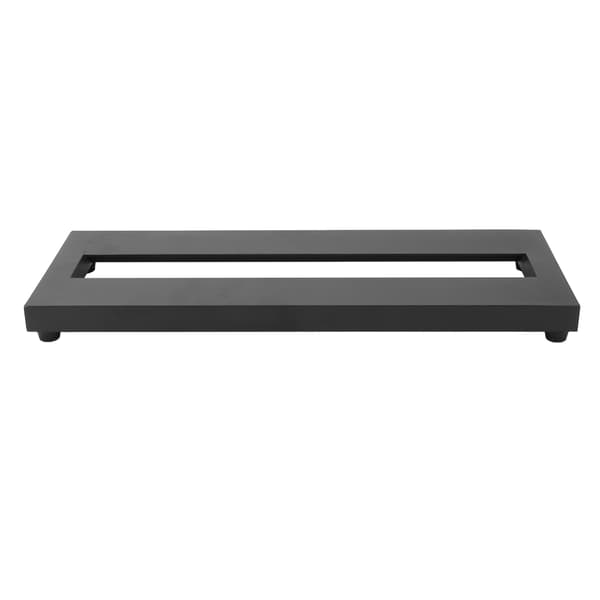 Kompakt Lättvikts Gitarrpedalbräda i Aluminiumlegering för Effekter med Gigbag 38x14.5cm