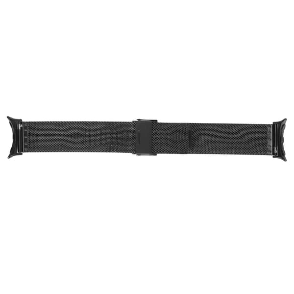 Magnetiske Mesh Loop-remme til Google Pixel Watch Band Justerbar Urrem i Rustfrit Stål Sort
