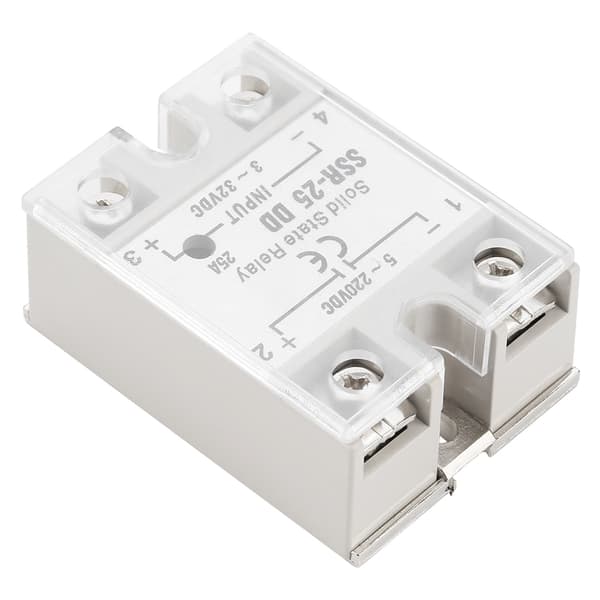 SSR-25 DD 25A 5-220VDC Solid State Relä för industriell automationsprocess