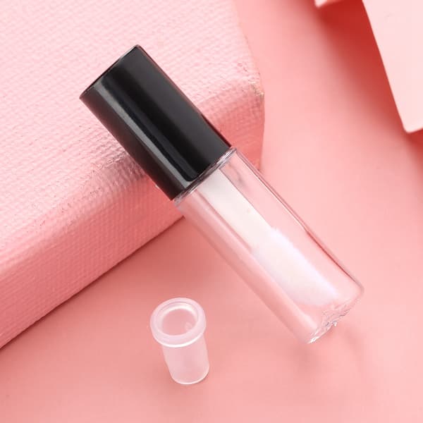 45 st 1,2 ml Mini Läppglansrör DIY Små Läppstiftrör Behållare Tomma Flaskor