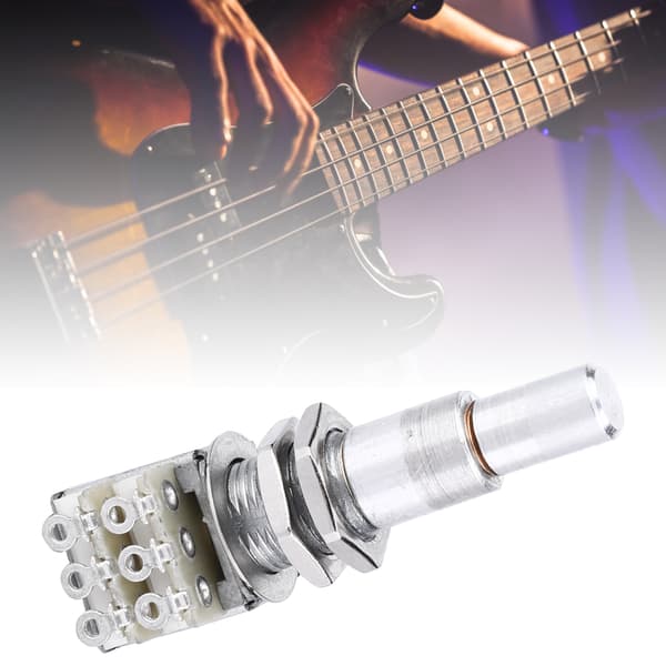 Premium Metall B100K Bas Potentiometer Basgitarr Tillbehör 1-pack