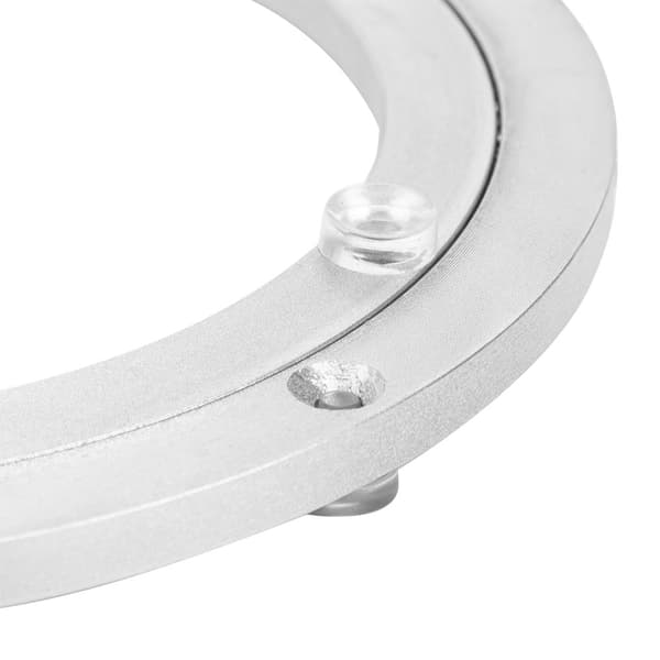 8 tums roterande displaybas i aluminiumlegering, runt displayställ