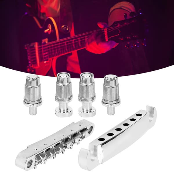 6-strängad fast stall-kit i zinklegering för LP elgitarrhårdvara