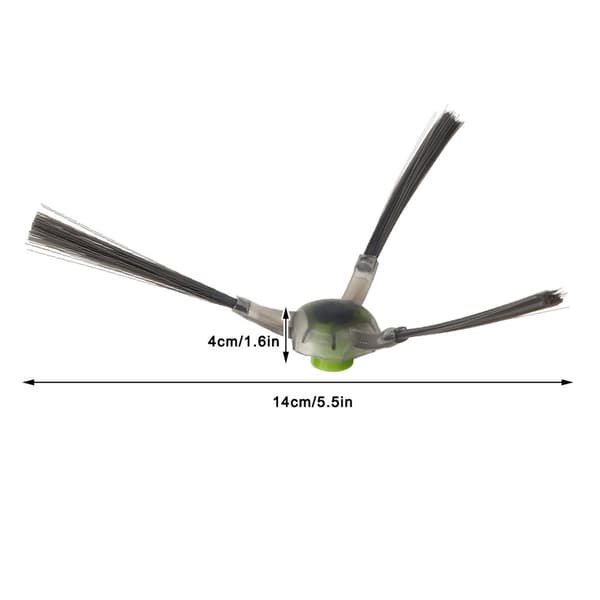 4-pack sidoborstar reservdelar för Deebot DE55 DE6G DD33 DJ35 robotdammsugare