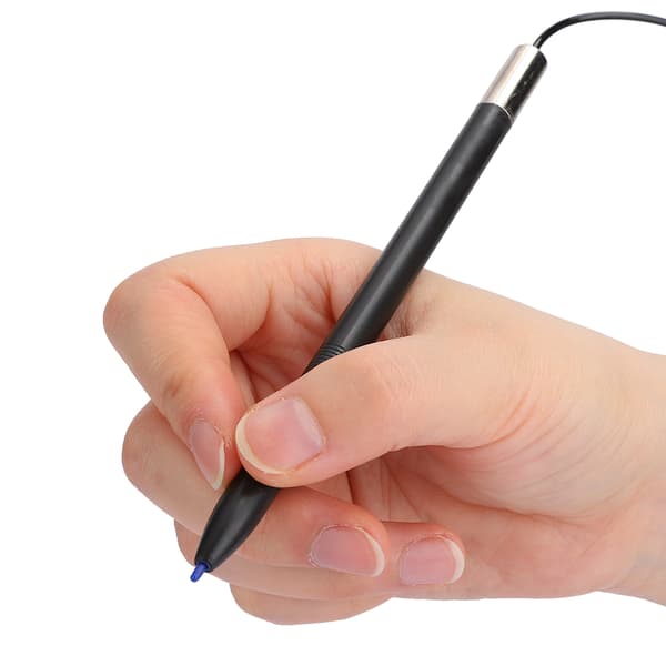 Touch Screen Stylus Pen Kapacitiv Sort med Snor Bil GPS Navigation Tilbehør