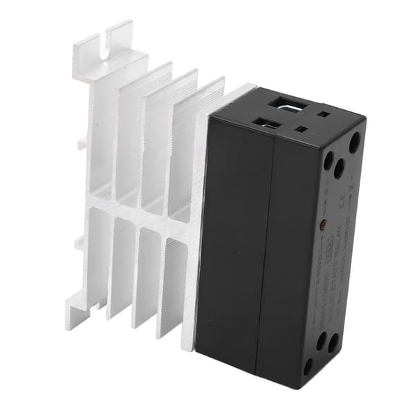 BERM Solid State Relay SSR Tulo 3-32V DC Lähtö 5-220V DC 25A Sähkölaitteet