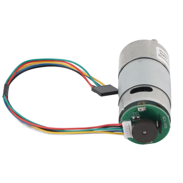 Stor torsionsgearmotor med encoder 12/24V effekthastighedsreduktionsmotor (12V 200 RPM)