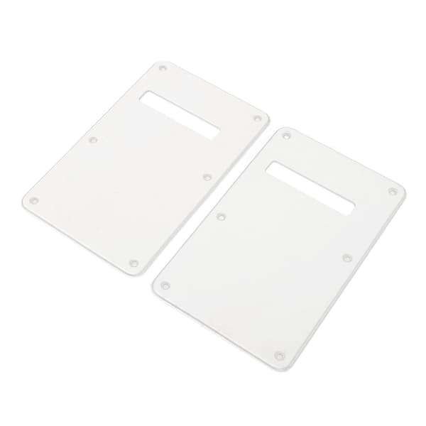 2 st elgitarr bakplatta Scratchplate Cover musikinstrument delar tillbehör vit