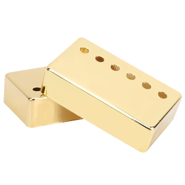 2x Elgitarr Pickup Skalöverdrag Nickel Guld 50/52 mm Gitarrreservdelar