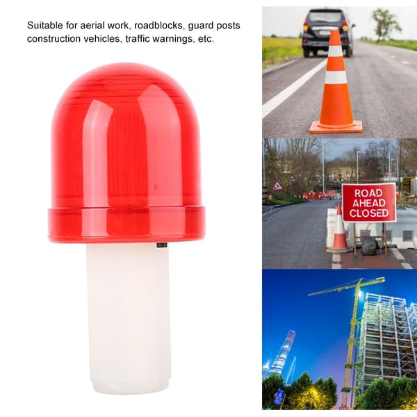 Blinkende Strobe Beacon Nød LED Advarselslys Bil Autolampe Trafik