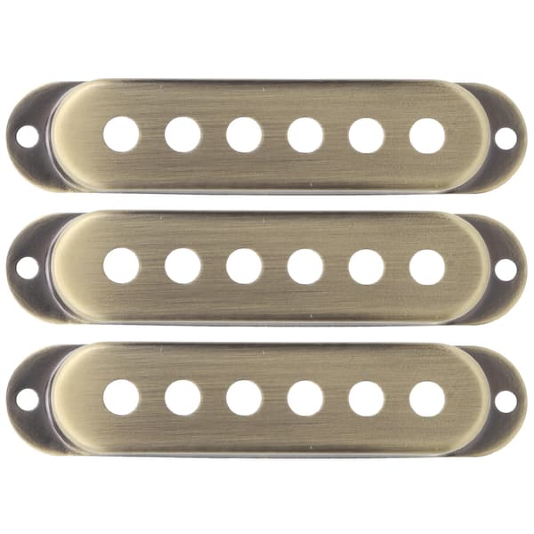 3 st mässing enkel pickup-skydd 48mm/50mm/52mm gitarrtillbehör för ST SQ elgitarr brons