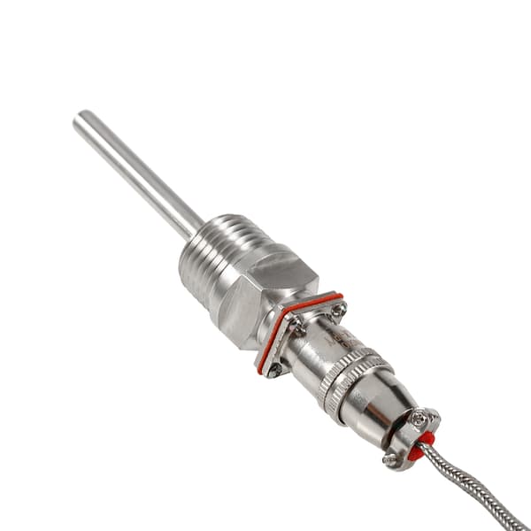 RTD PT100 Temperatursensor 1/2\" NPT Gevind med 2 Meter Kabel