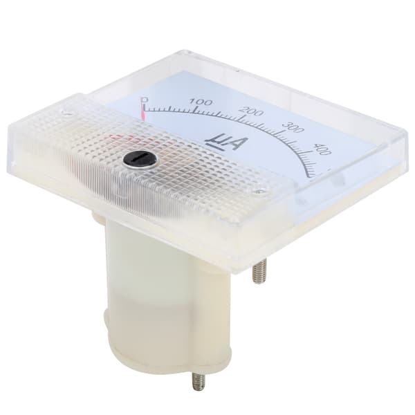 85C1 DC 0~500UA ABS Pointer Amperemeter Ampere Meter Panel Høj Nøjagtighed Strømmåler