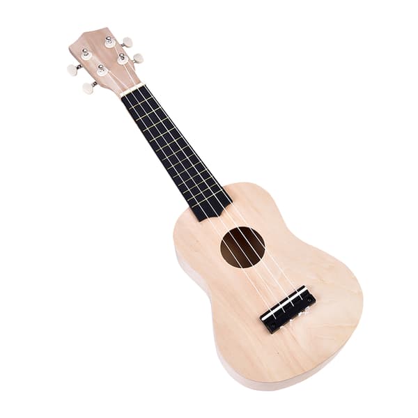 21 tums basträ 4-strängad ukulele DIY-kit instrumenttillbehör