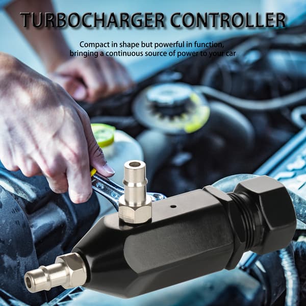Turbolader Boost Controller 1-30 PSI Manuel Justerbar Wastegate Regulator