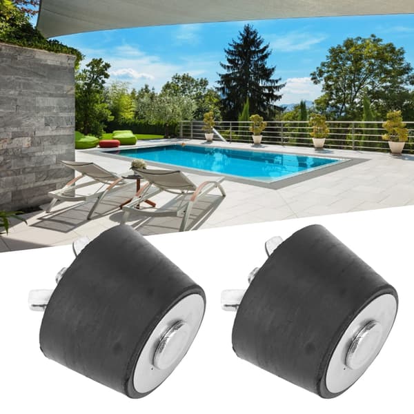 2PCS 1,5 tums gummi expansionsplugg för vinterförberedelse av pool- och spaledningar