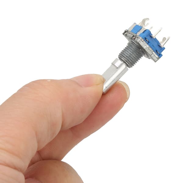 10 stk. EC11 Rotationskoder Kodningskontakt Digital Potentiometer med Kontakt 5 Pin