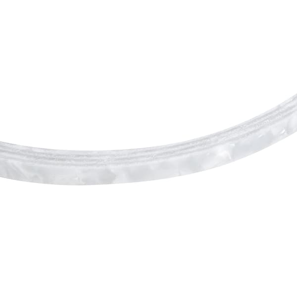 5 st högkvalitativ 6 mm bred celluloid vit pärla gitarrbindning purfling för akustisk gitarr