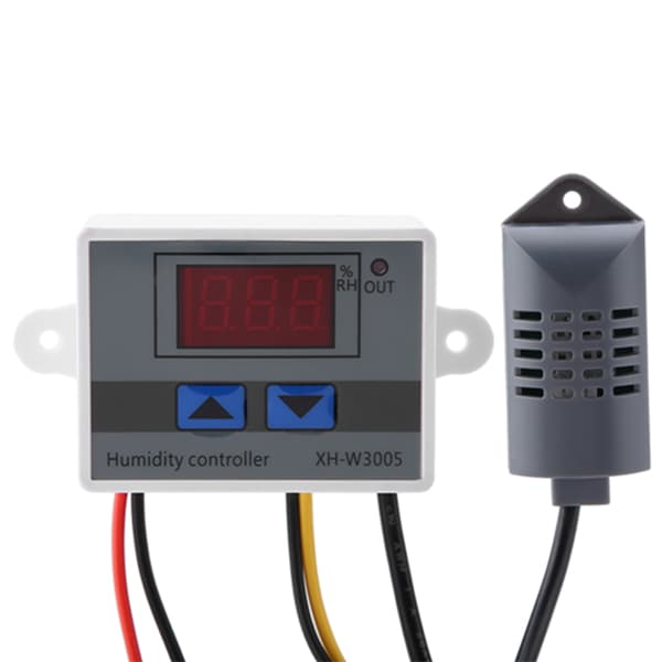 XH-W3005 Digital Hygrometer Switch Controller Fugtighedssensor 0~99%RH 220V